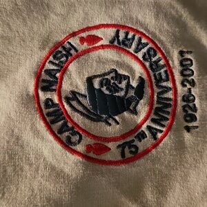 Columbia Men's 38 Khaki Shorts Camp Naish 75th Anniversary Embroidery